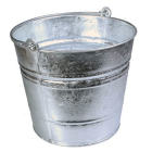 GALVANISED BUCKET 10LITRE CAPACITY