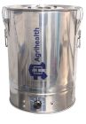 Agrihealth Stainless Steel Warm Milk Feeder 25Ltr Complete