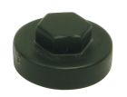 Drillfast Coloured Cap Each Juniper Green Plastic HC16